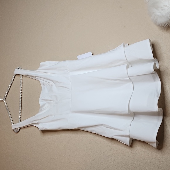 B. Darlin Corset Double Hem Fit-And-Flare Dress JUNIORS 15/16 - Picture 6 of 8